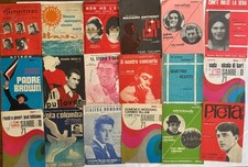 LOTTO 18 SPARTITI MUSICALI