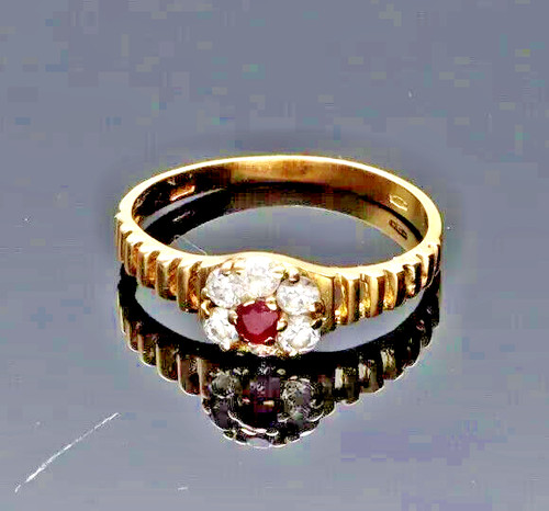 Elegante anello oro - anello, in