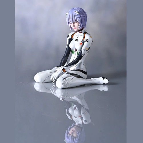 Modellino rei ayanami - modellino, seduto