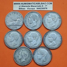 5,78 ONZAS de PLATA PURA x 8