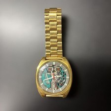 Bulova accutron space view 18k - bulova,