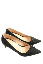 ZARA Tacco alto Donna Décolleté Taglia IT 37 nero stile casual