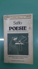 Saffo (Poesie)  BUR Rizzoli - introd. di Vincenzo di Benedetto