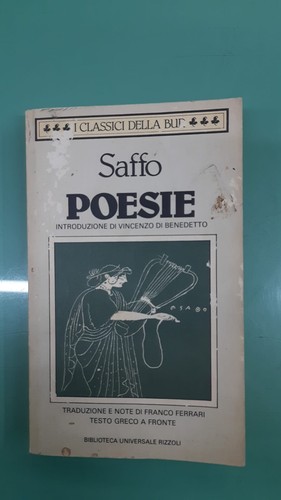 Saffo bur rizzoli - (poesie),