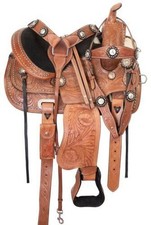Sella western pelle - in,