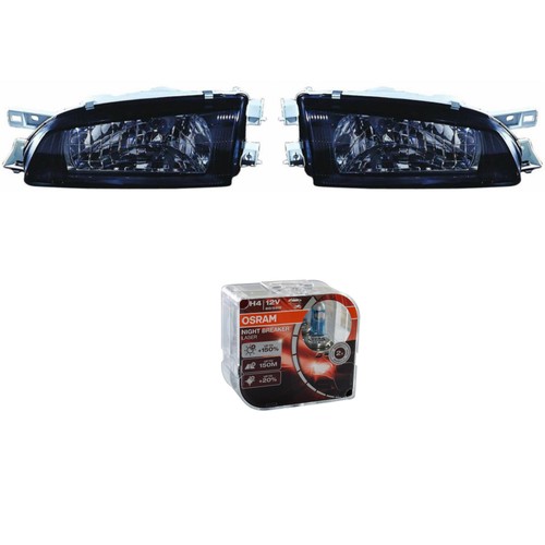 Kit fari neri per subaru - kit,
