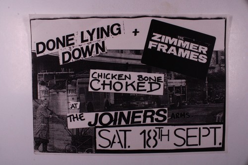 Done lying down - done, poster