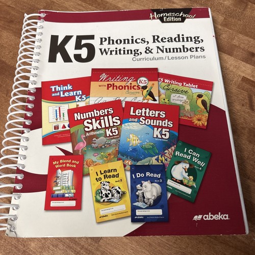 Abeka homeschool phonics - k5,