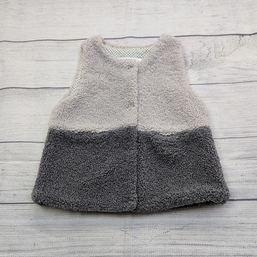 Gilet fuzzy grigio zara - fuzzy,