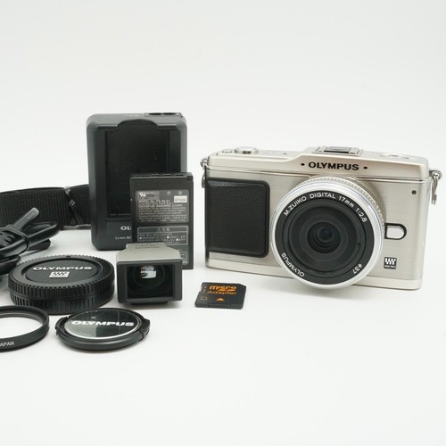 Olympus pen silver kit - +,