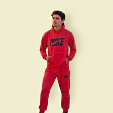 tuta nike tech pile rossa
