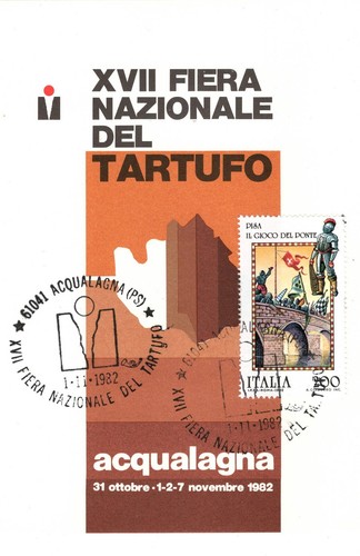 Italia 1982 acqualagna - italia,