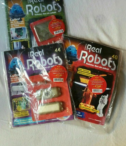 Cybot real robots fascicoli - cybot, robots,