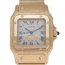 Cartier Santos ref.819901 oro 18 K serie completa