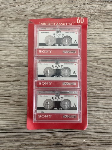 Sony microcassette 60 - mc-60,
