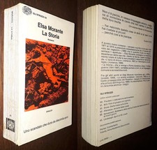 La Storia, Elsa Morante, 2°Ed. Gli Struzzi Einaudi 1974.