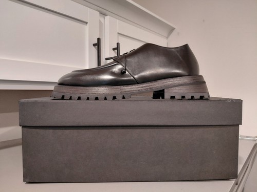 Marsell derby scalarmato nero - marsell,