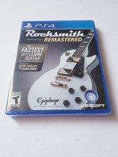 Rocksmith 2014 Edition Remastered (PlayStation 4, 2016) solo GIOCO senza cavo