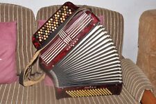 HOHNER 96 BASSI FISARMONICA FIDELIO III CROMATICA VOCI IN 5a VINTAGE
