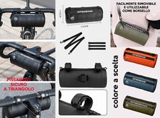 borsa bici da manubrio impermeabile multifunzionale