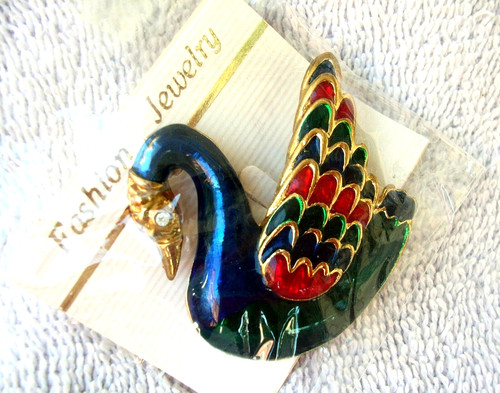 Spilla vintage smaltata - spilla/spilla,