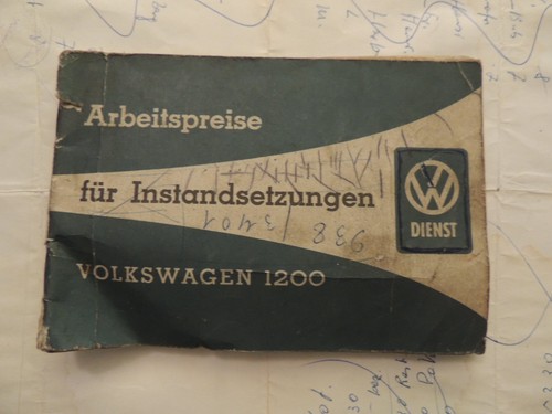 Prezzi lavoro - 9.4, vw