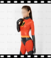 Costume gatto lattice incredibili cosplay unico raffreddamento sottile personalizzabile .4mm B53