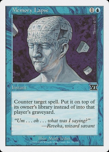 Memory lapse sixth - memory,