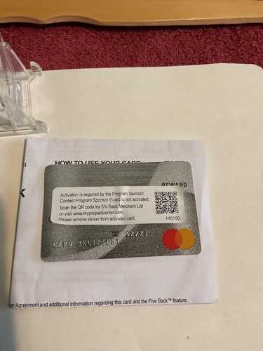 Carta regalo mastercard - carta, 100€