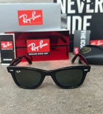 Ray-Ban Original Wayfarer Classic2140/901 taglia 47:22 Vetro/Verde G 15 