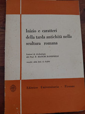 inizio e caratteri della tarda antichità  nella scultura romana  Raro  CS