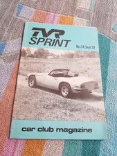TVR Sprint Magazine No34 Sept