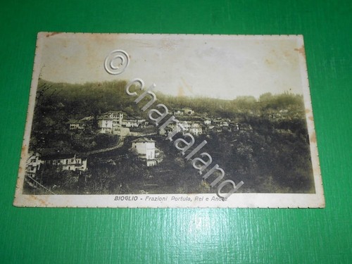 Cartolina bioglio frazioni - cartolina,