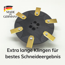 Disco coltello 6 coltelli lama lunga adatto per Gardena Sileno Minimo, Aspire