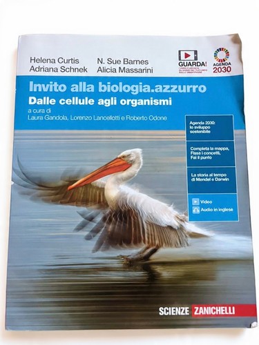 Invito alla biologia azzurro - invito,