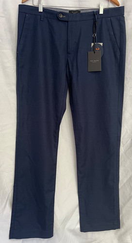 Ted baker navy slim - slim, linen