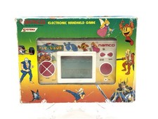 SYSTEMA PAC-LAND NAMCO ELECTRONIC LCD HANDHELD GAME 1984 #FT8
