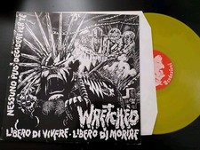 WRETCHED - Libero Di Vivere Libero Di Morire - LP Vinile Giallo 