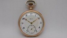 Orologio da tasca argento Funzionante ALPINA silver pocket watch Working C197