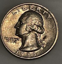 1985 P Quarter Errors - In God