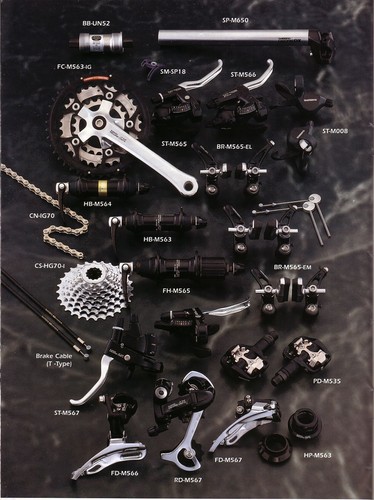 Nos shimano deore lx - deore,