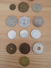 Lotto Di 16 Monete Asiatiche Varie Annate Cina Giappone U. Sovietica India Nepal