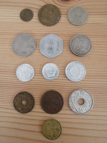 Lotto monete asiatiche - monete,