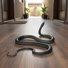 Serpente finto realistico
