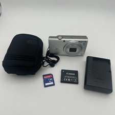 Canon PowerShot A4000 IS HD PC1730 16, MP 8x zoom fotocamera digitale argento ECCELLENTE