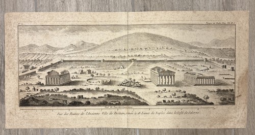 Stampa antica vista di - stampa,