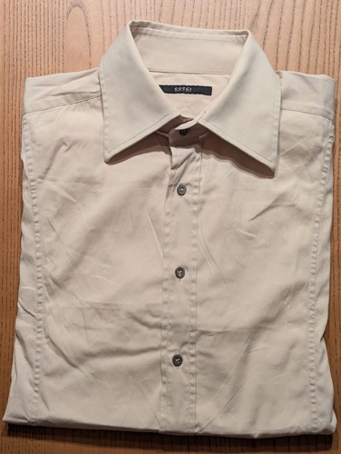 Camicia gucci cotone beige - camicia,