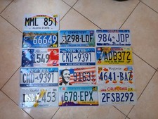 13 targhe Di auto americane Vintage Da Collezione, Perfette Come Decorazione.