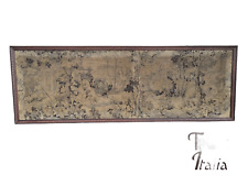 ARAZZO DA PARETE CON CORNICE ORIGINALE EPOCA 900' BUONO STATO