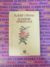 Book libro KAHLIL GIBRAN massime spirituali OSCAR MONDADORI p.s.16 1994 (L38)